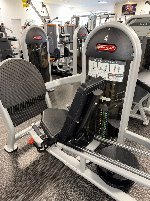Top gepflegte Beinpresse aus einem Frauenfitnessstudio