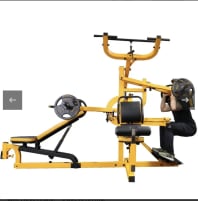 New !!! Unused!Powertec Multi-System Kraitstation in black
