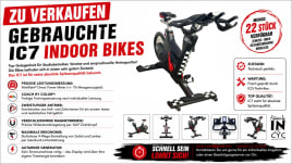19 x IC7 Indoor Bikes
