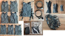 Miha Bodytec i-body Westen Set – Größen 1, 2, 3 und V2 inkl. zahlreiches Zubehör