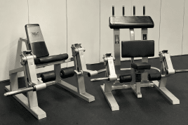 FREEMOTION LEG EXTENSION + STANDING LEG CURL – PROFI FITNESSGERÄTE