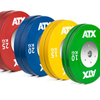 Vorteilspaket! 140 kg - 50 mm ATX® Color Design Bumper Plates