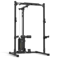 ATX® Half Rack 510 mit Latzugstation - 100 kg Steckgewichte - Höhe 195 cm
