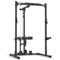 ATX® Half Rack 510 mit Latzugstation - Scheibengewichte - Höhe 195 cm