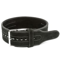 ATX® Power Belt - Veloursleder - schwarz - Größe M