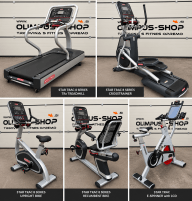 Star Trac 8 Series professional cardio SET - Treadmill, Eliptic and Bike