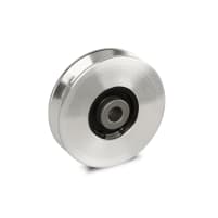 Aluminium Seilrolle / Umlenkrolle ø 75 mm