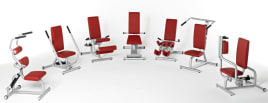 Hydraulic exercise equipment circuit with MPG certification