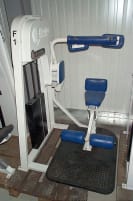 Nautilus Hyperextension, Rückenstrecker, lower back, Weiß, gebraucht
