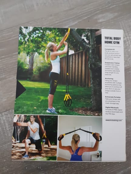 Ad Trx Home Gym Supension Training Kit New With Additional